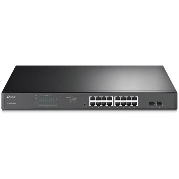 TP-LINK JetStream TL-SG1218MPE 18-port 16x Gigabit PoE+ RJ45 2x Gigabit SFP Easy Smart mrežno stikalo switch