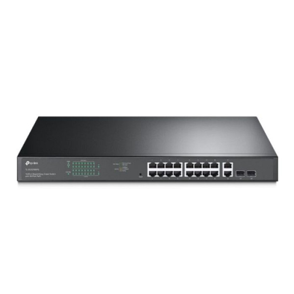 TP-LINK JetStream TL-SG1218MPE 18-port 16x Gigabit PoE+ RJ45 2x Gigabit SFP Easy Smart mrežno stikalo switch