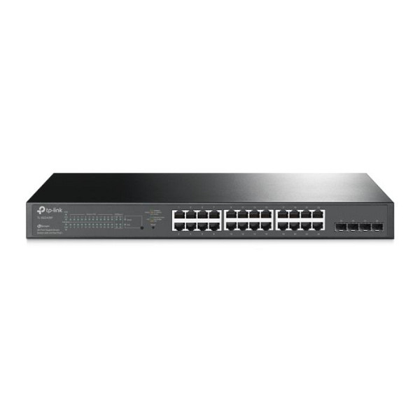 TP-LINK JetStream TL-SG2428P 28-port 24x gigabit PoE+ RJ45 4x Gigabit SFP Smart mrežno stikalo switch