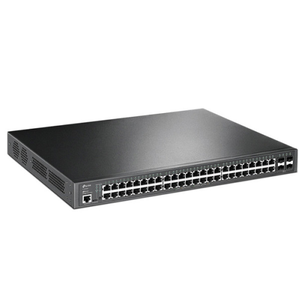 TP-LINK JetStream TL-SG3452P 52-port 48x Gigabit PoE+ RJ45  4x Gigabit SFP L2+ mrežno stikalo switch