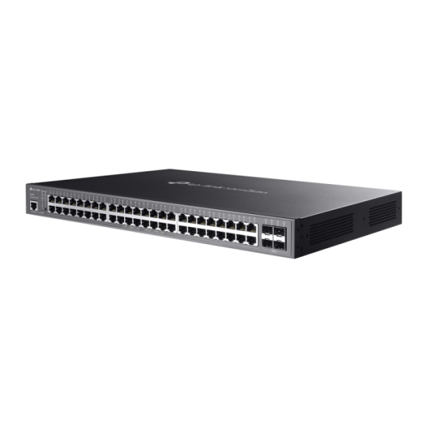 TP-LINK JetStream TL-SG3452P 52-port 48x Gigabit PoE+ RJ45  4x Gigabit SFP L2+ mrežno stikalo switch