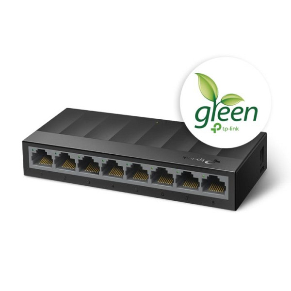 TP-LINK LiteWave LS1008G 8-port gigabit RJ45 mrežno stikalo switch