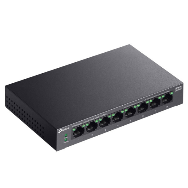 TP-LINK LS108GP 8-port Gigabit PoE+ RJ45 Unmanaged mrežno stikalo switch
