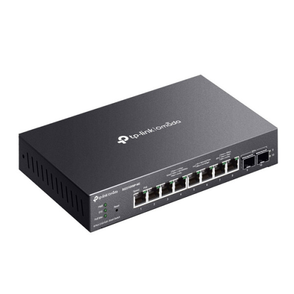 TP-LINK Omada SG2210XMP-M2 10-port (8x 2.5G PoE+ 2x 10G SFP+) RJ45 Smart mrežno stikalo switch