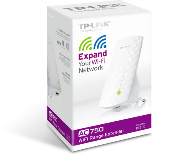 TP-LINK RE200 AC750 Dual Band WiFi ojačevalec extender