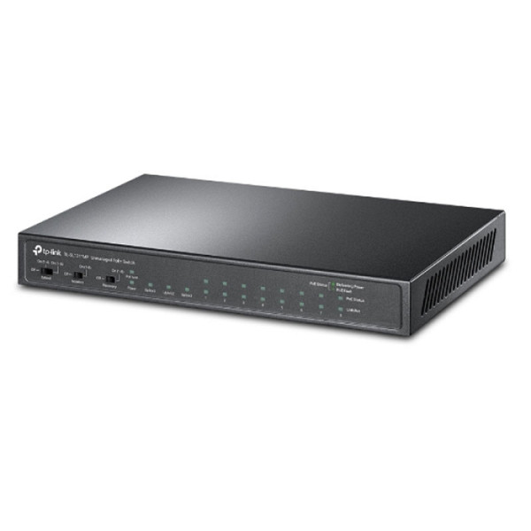 TP-LINK TL-SL1311MP 11-port 10/100Mbps (8x PoE+) RJ45 2x Gigabit RJ45 1x Gigabit SFP Smart mrežno stikalo switch