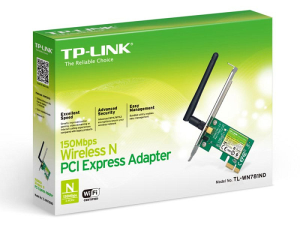 TP-LINK TL-WN781ND N150  PCI express brezžična mrežna kartica