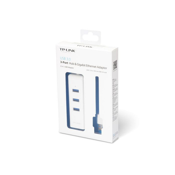 TP-LINK UE330 gigabit LAN USB3.0 3-port hub mrežni adapter