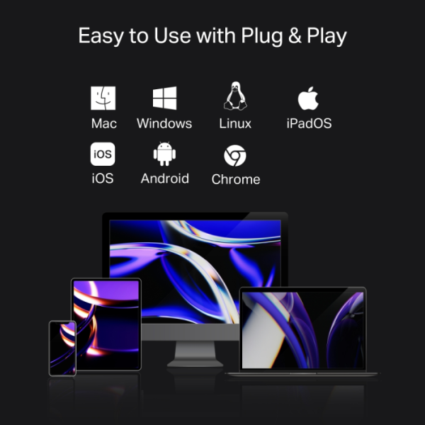 TP-LINK UH9120C 9-v-1 USB-C HUB priklopna postaja z 4K HDMI in 100 W Power Delivery