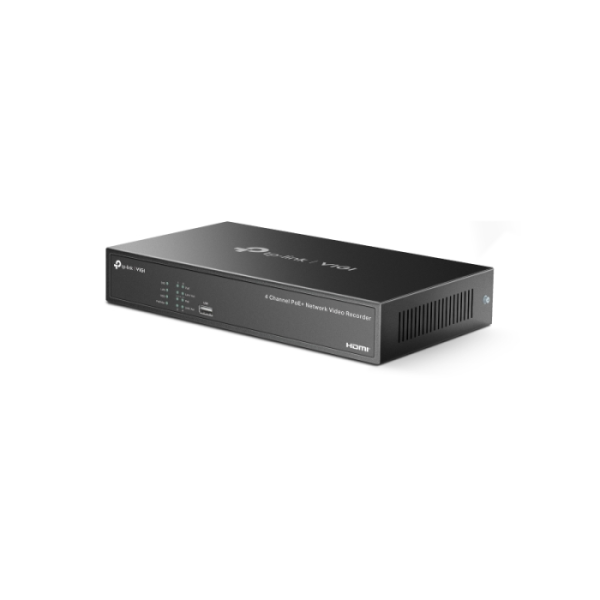 TP-LINK VIGI NVR1004H-4P 4 kanalni PoE 2xUSB 2.0 HDMI/VGA/LAN Mini PC, video snemalnik