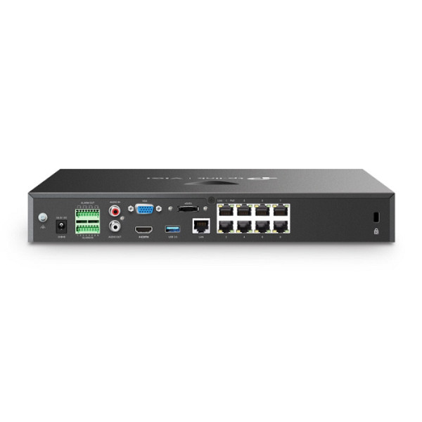 TP-LINK VIGI NVR2008H-8MP V2 8-kanalni PoE+ 4K video snemalnik