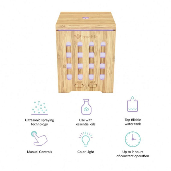 TrueLife AIR aroma difuzor D7 Bamboo