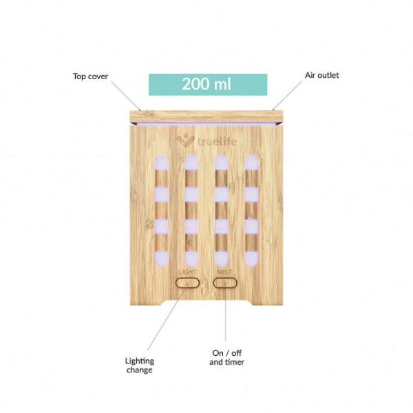 TrueLife AIR aroma difuzor D7 Bamboo