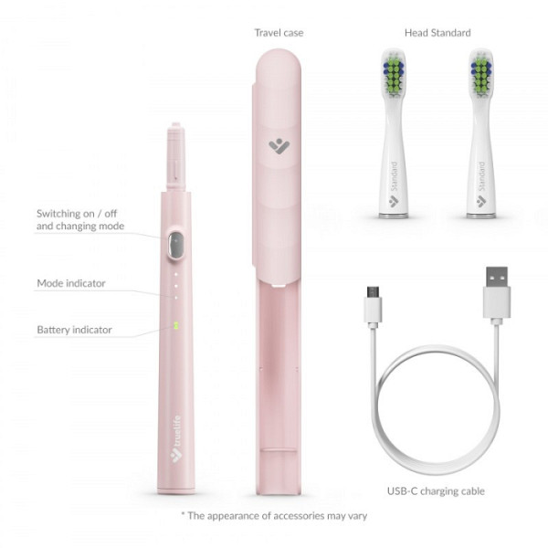 TrueLife zobna ščetka Slim20 Pink