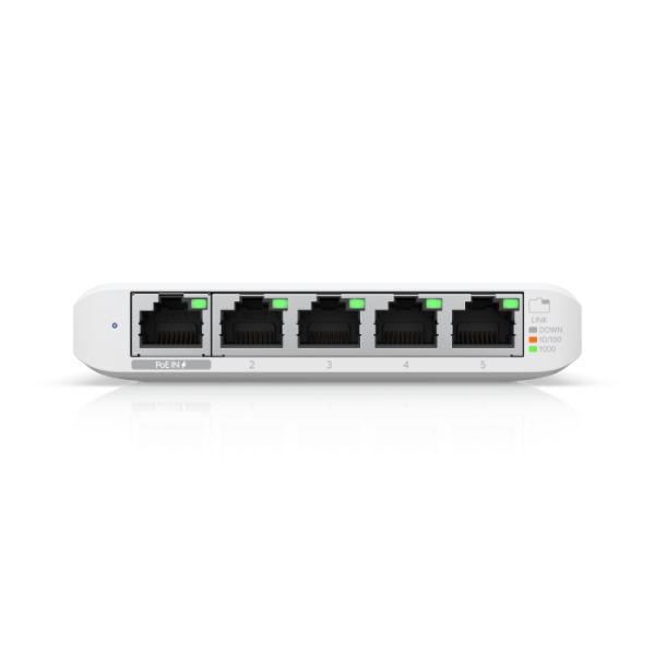 UBIQUITI Flex Mini 5-port Gigabit PoE+/USB-C mrežno stikalo-switch