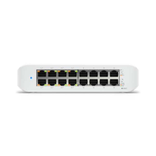 UBIQUITI UniFi Lite 16 PoE 16-port 8x Gigabit PoE+ RJ45 L2 managed mrežno stikalo switch