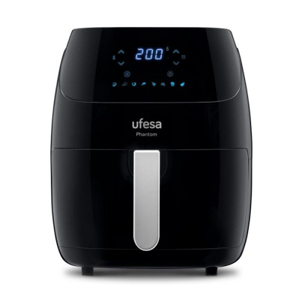 Ufesa 5L digitalni zračni cvrtnik z WiFi Phantom črn