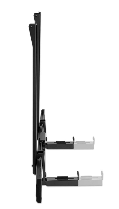 Univerzalni nosilec za sound bar MANHATTAN, 15kg, črne barve