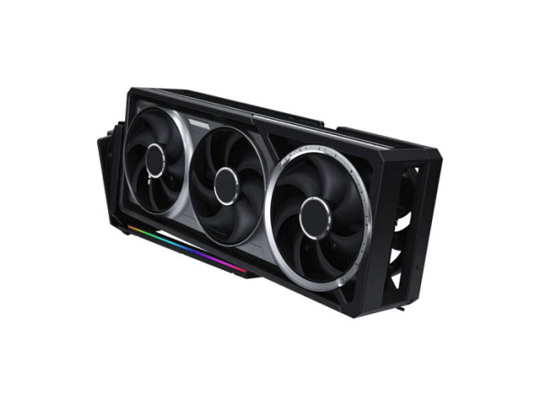Univerzalni vertikalni nosilec grafične kartice Lian Li GPU Bracket Kit V4, 4 reže, PCIe 5.0, črn