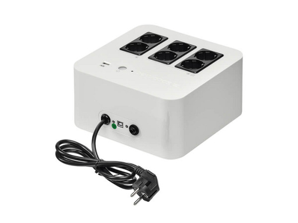UPS SOCOMEC NeTYS PL 800VA, 480W, Off-line, USB, šuko, bel