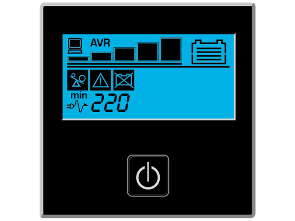 UPS SOCOMEC NeTYS PR MT 2000VA, 1400W, Line-int., sine w., USB, LCD