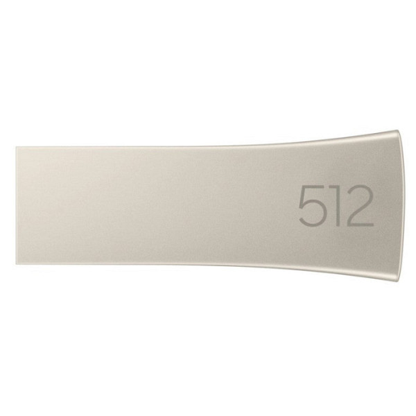 USB ključek Samsung BAR Plus, 512GB, USB 3.2 400 MB/s, srebrn