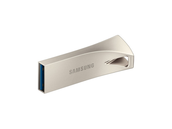 USB ključek Samsung BAR Plus, 512GB, USB 3.2 400 MB/s, srebrn