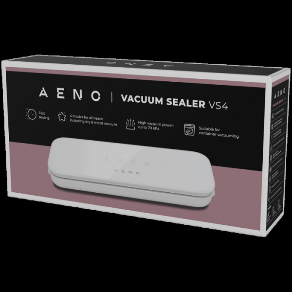 Vacuum Sealer, white, LED display, 230V A, 50Hz, 130W, -65kPa+/-5kPa