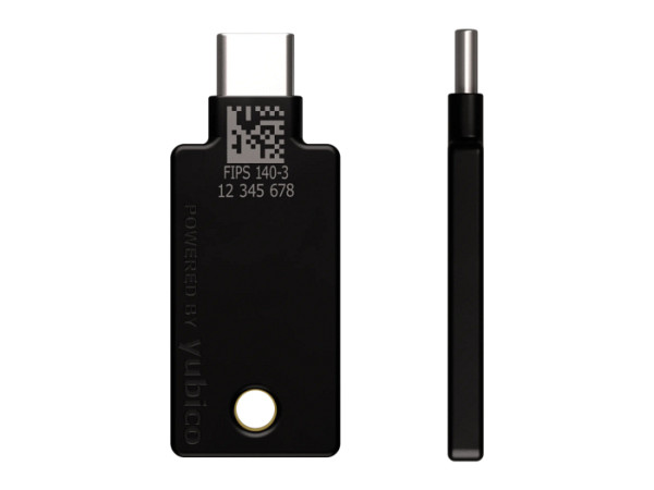 Varnostni ključ Yubico YubiKey 5C NFC FIPS (140-3), USB-C