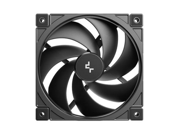 Ventilator za ohišje DeepCool FD12 V2, PWM, 120mm, črn