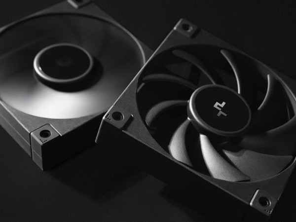 Ventilator za ohišje DeepCool FD12 PWM 120mm, črn