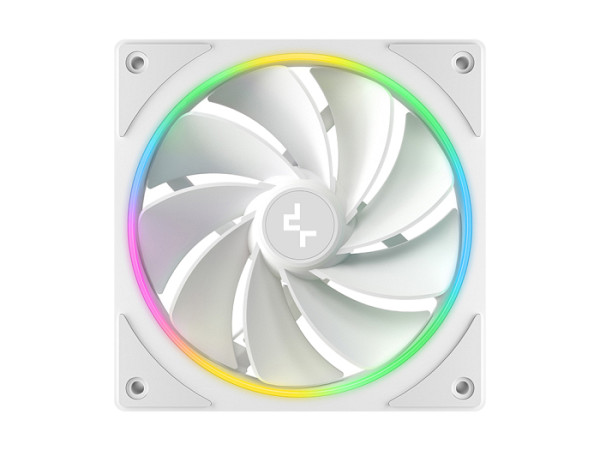 Ventilator za ohišje DeepCool FL12R SE WH 3-IN-1, ARGB, PWM, 120mm, 3 Pack, bel