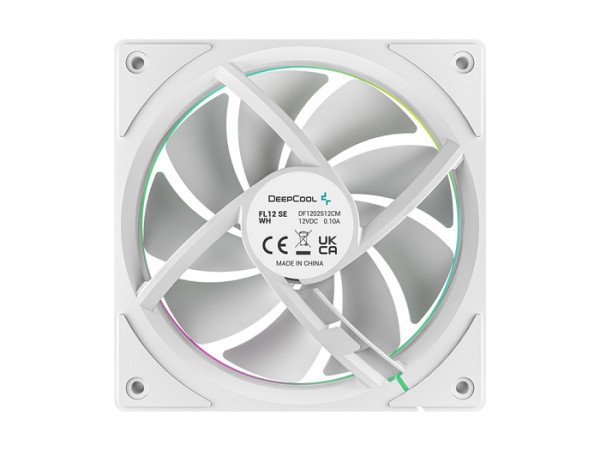 Ventilator za ohišje DeepCool FL12 SE 3-IN-1 WH ARGB PWM 120mm, 3 Pack, bel