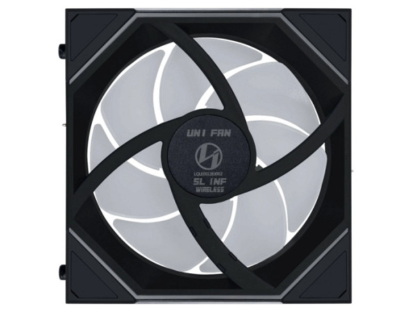 Ventilator za ohišje Lian Li UNI FAN SL-INF Wireless 120 Reverse Blade ARGB PWM 120mm, črn