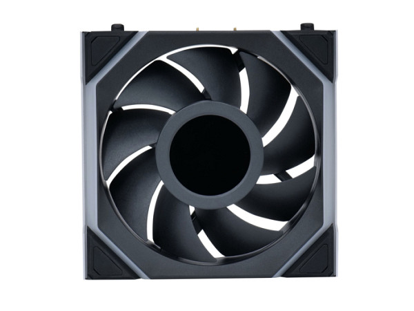 Ventilator za ohišje Lian Li UNI FAN SL Wireless LCD 120 ARGB PWM 120mm, 3 Pack + Kontroler, črn