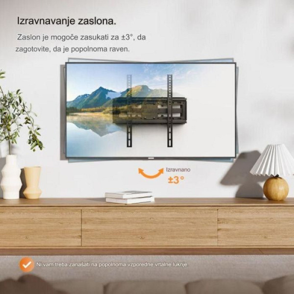 VonHaus 24-56 pregibni TV stenski nosilec do 45kg