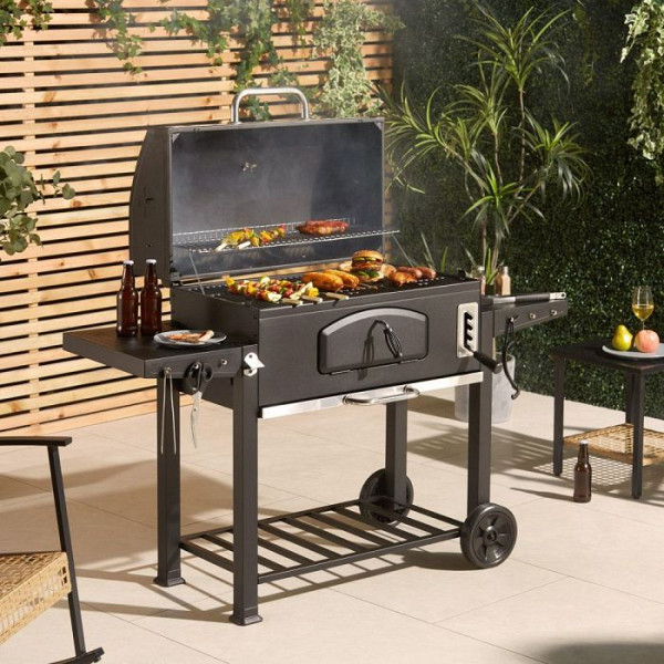 VonHaus Žar na oglje XL American BBQ