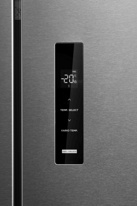 VOX 4-vratni hladilnik MD 6110 X E [E, H: 305L, Z: 169L, NO-FROST,Inverter]