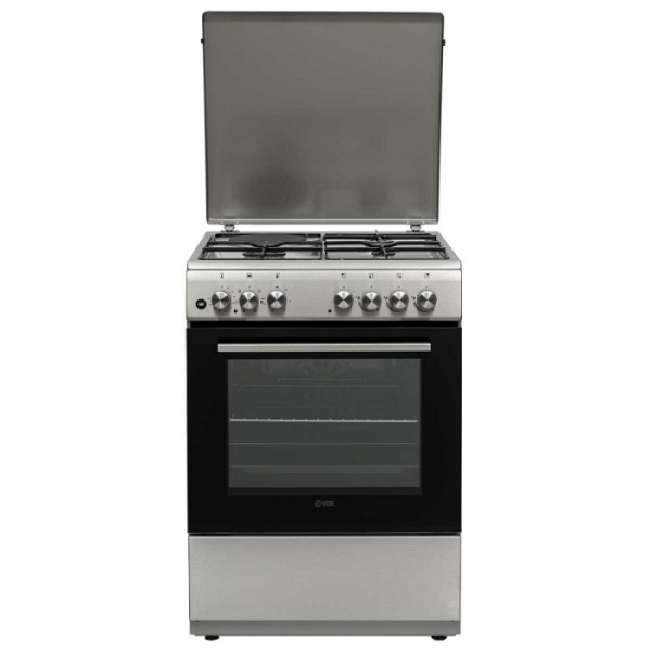 VOX kombinirani štedilnik GTR 6315IX (3x plin, 1x elektrika)