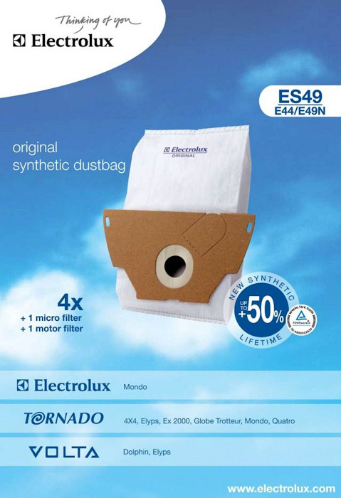 Vrečke za sesalnik Electrolux ES49 4/1