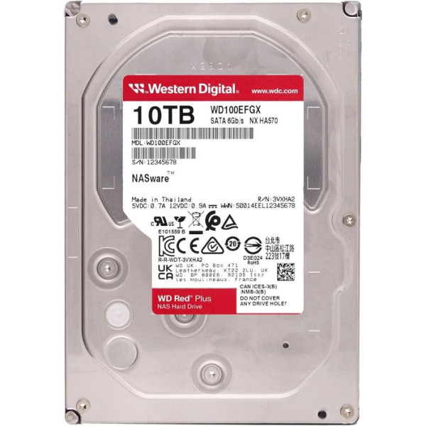WD 10TB Red Plus 3,5