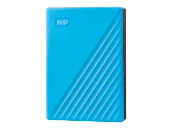 WD My Passport 4TB portable HDD Blue