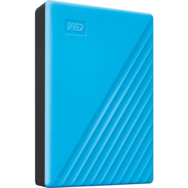 WD My Passport 4TB portable HDD Blue