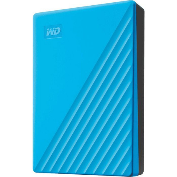WD My Passport 4TB portable HDD Blue