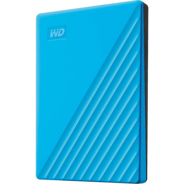 WD My Passport 2TB portable HDD Blue