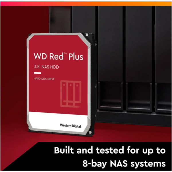 WD Red Plus 2TB SATA 6Gb/s 3.5i HDD