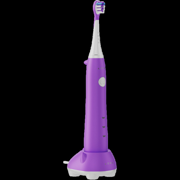Wireless Tooth Brush, Violet, 3 Brush Heads, 600mAh, Function: Sensive, Clean, Whitening, Sweep, Smart Remind
