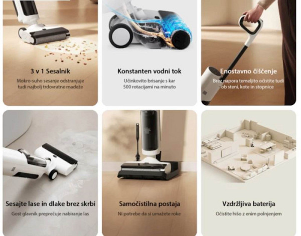 Xiaomi Truclean W20 mokro suhi sesalnik
