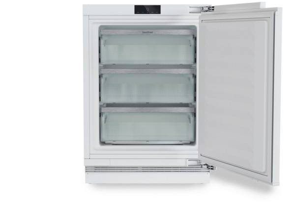 Zamrzovalnik, primeren za vgradnjo pod pultom s funkcijo SmartFrost