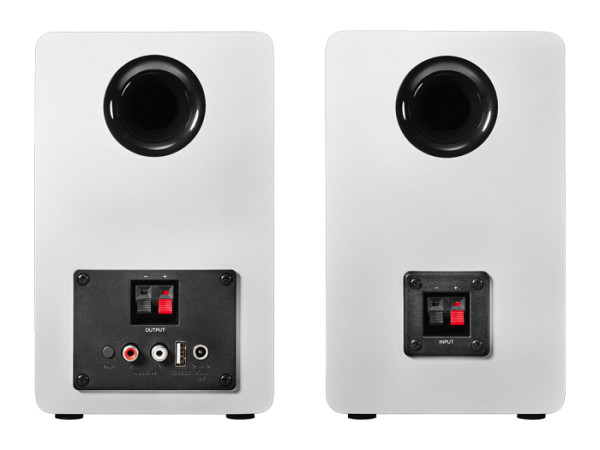 Zvočniki Audio-Technica AT-SP3X, Bookshelf, RCA, Bluetooth 5.3, Beli